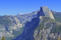 Half Dome - Batholite de granite  (Yosemite NP, Californie, USA)